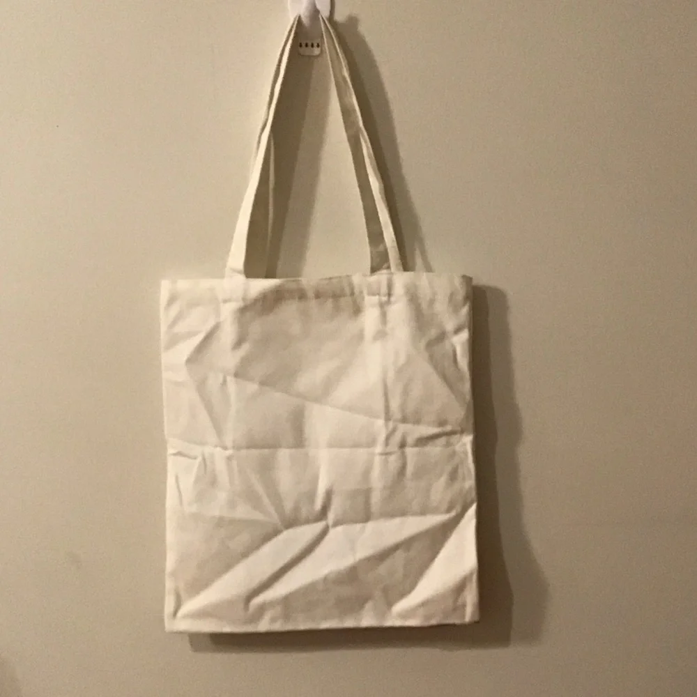 NWOT! Super Hero Cat Canvas Tote Bag - Blue and Red Captain America